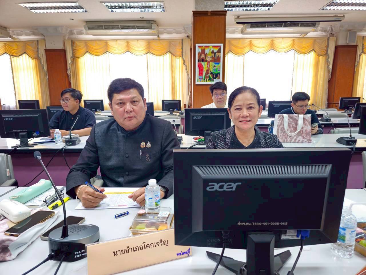 🌟อำเภอโคกเจริญ โดยสำนักงานพัฒนาชุมชนอำเภอโคกเจริญ ร่วมประชุมคณะกรรมการบริหารศูนย์อำนวยการขจัดความยากจนและพัฒนาคนทุกช่วงวัยอย่างยั่งยืน ตามหลักปรัชญาของเศรษฐกิจพอเพียง จังหวัดลพบุรี (คจพ.จ.ลพบุรี) ครั้งที่ 1/2569 