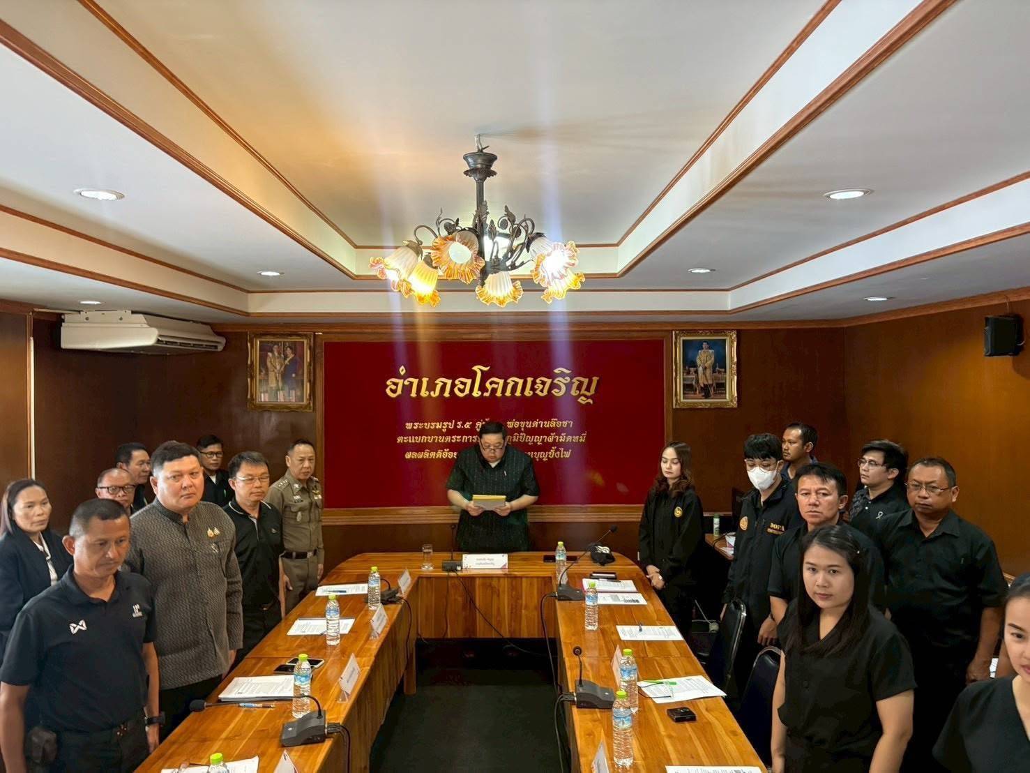 💥อำเภอโคกเจริญ โดยสำนักงานพัฒนาชุมชนอำเภอโคกเจริญ เข้าร่วมการประชุมหัวหน้าส่วนราชการประจำอำเภอโคกเจริญ ประจำเดือนกรกฎาคม 2569💥